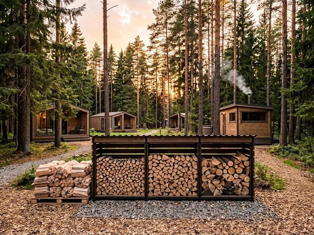 Дрова для глэмпинга и базы отдыха в Текстильщике